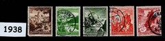 Stamp collection 1936-37-38-39-1940 Germany Winter relief Charity fund #2904