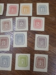 APC 1715 Germany Hamburg probably reprints #1 has heavier paper ??