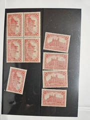 1800-1900 Germany & Colonies Stamp Collection Album Mixed Used & Mint Blocks