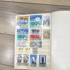 East Germany (DDR) Used Postage Stamp Collection Lot in Album, Various Topics