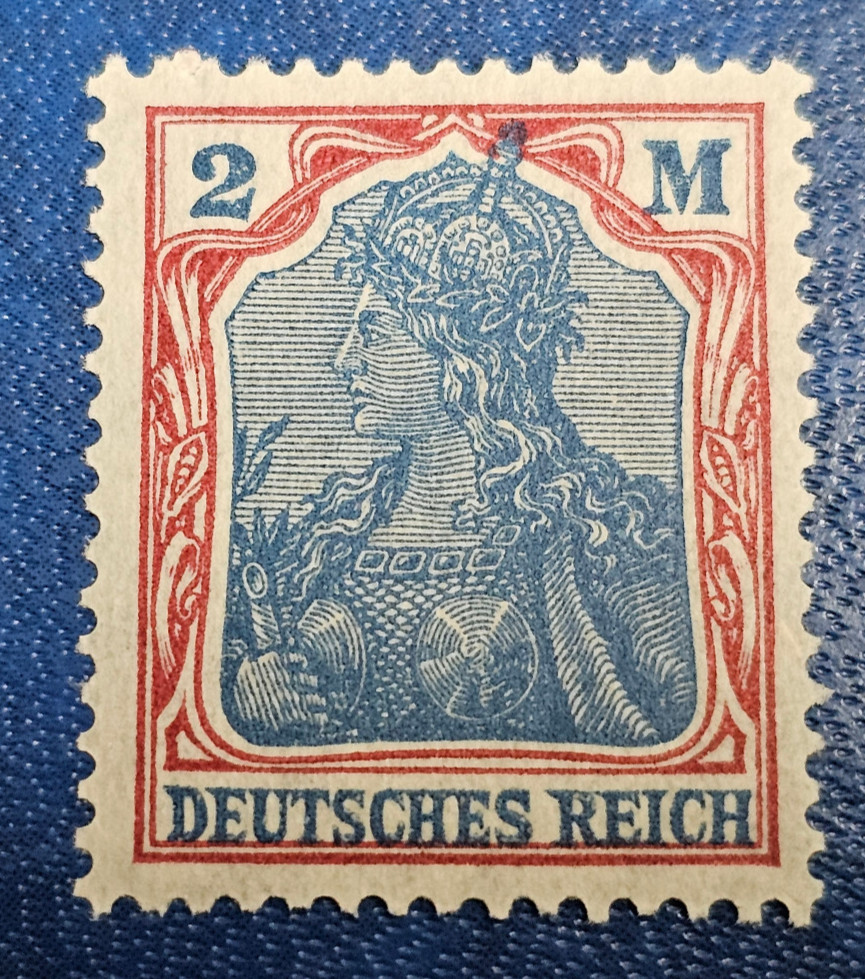 Stamp Germany Deutsches Reich Germania 2 Mark 1920 Mi. Nr. 152 [🇩🇪36466]