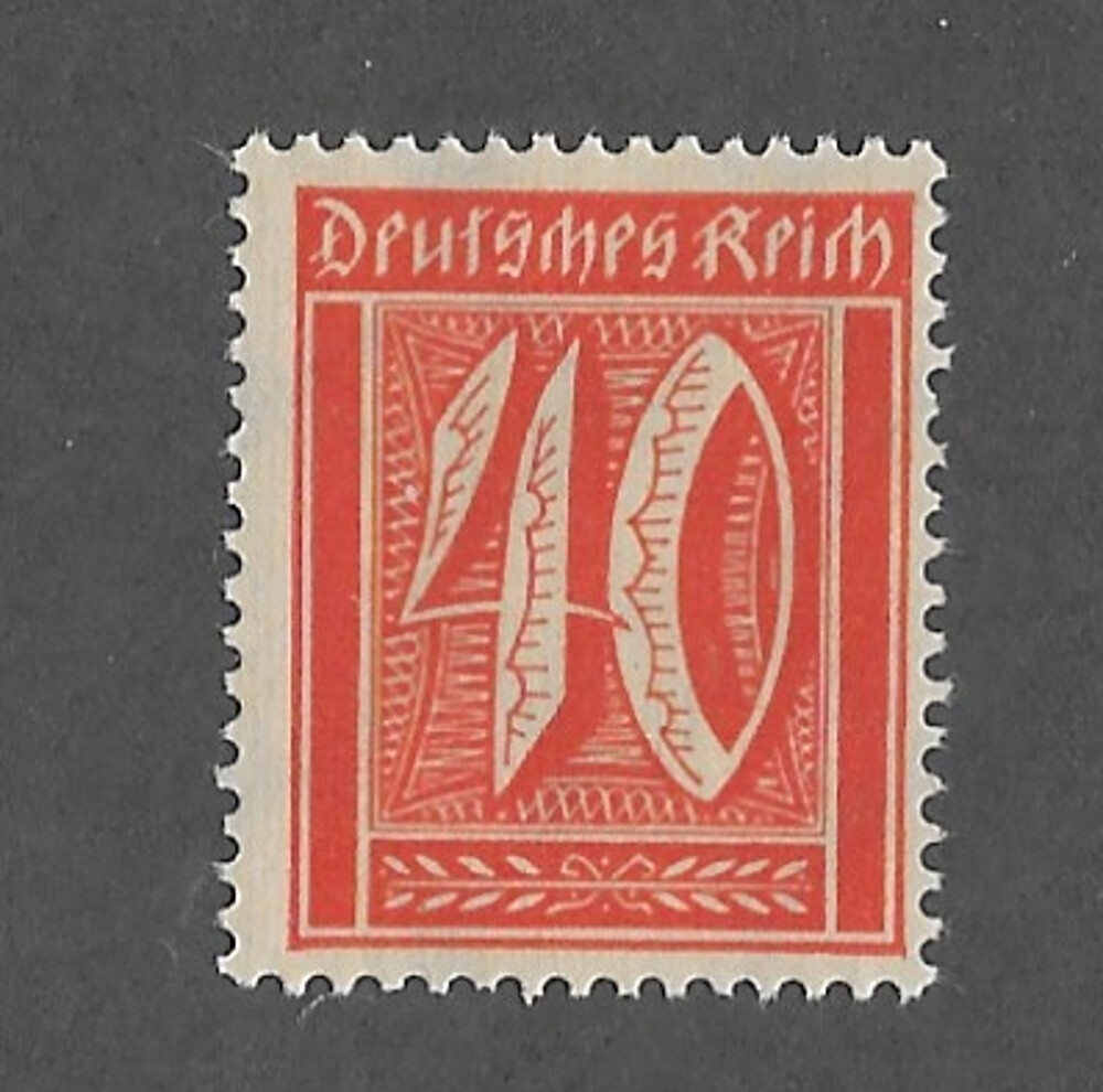MNH Stamp PF40 Scott #166 Germania Weimar German Republic 1921 – 1922 issue