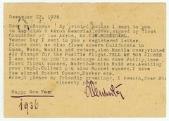 Germany to USA Stationery Postal Card 1935 Munich