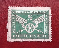 Germany DEUTSCHES REICH 1925 5pfg Used Traffic Exhibition Mi 370X Scott 345 2191