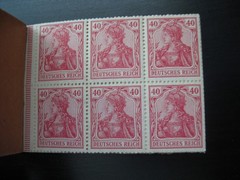 DEUTSCHES REICH Mi. #MH 14.1 A scarce mint MNH stamp booklet! CV $300.00