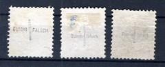 Württemberg Michel 45b 46a 48b Genuine NEUGUMMI (GA3940)