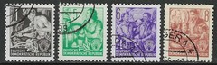 German Democratic Republic (DDR) 1953 complete 5 Year Plan issues used $ 153.00