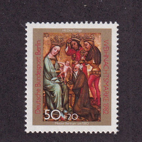 Berlin MNH ** 688 Scott 9NB197 Christmas