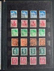 Germany & Deutsches Reich Used Stamp Lot (24) 1920s–1950s Berlin Definitives