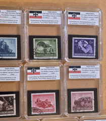 WW2 WWII Third Reich Nazi Germany Military War heroes battle Stamps complete set
