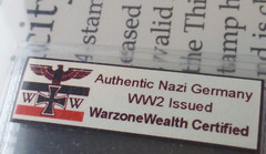 Nazi History Album *with COA* – Kriegsmarine Stamps of WW2 Third Reich, Germany