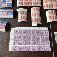 LARGE LOT OF MINT MNH POST WWII GERMANY STAMPS, PARTIAL SHEETS, BLOCKS, SINGLES