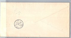 GERMANY 1936 POSTAL CACHET REG COVER ADDR & SPECIAL EXPO POSTMARK LAUENSTEIN
