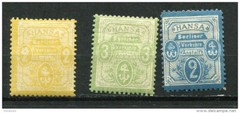 Germany 1886 Local Private Berliner Hanssa MNH/MH/Used