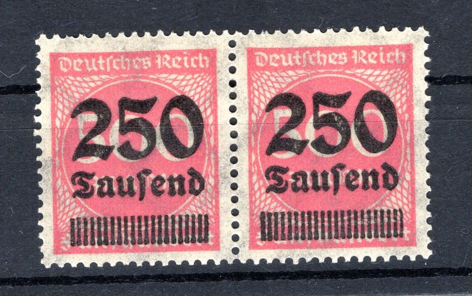 DR-Infla 295III Type Cancel and Print MNH Mint 45EUR (GA5149
