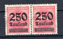 DR-Infla 295III Type Cancel and Print MNH Mint 45EUR (GA5149