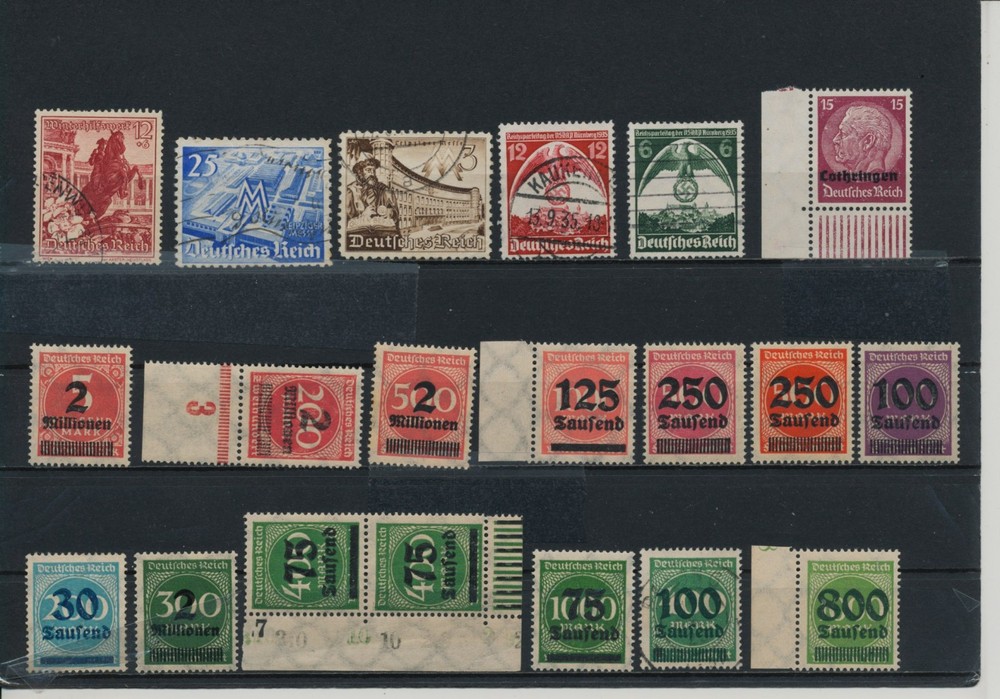 Germany, Deutsches Reich, Nazi, liquidation collection, stamps, Lot,used (BA 48)