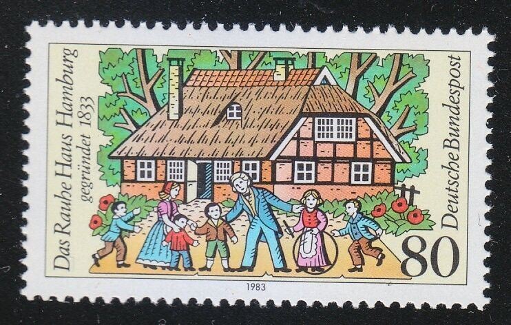 Germany 1983 Mi 1186 MNH Sc 1403 Rauhe Haus, social service institution **