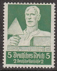 Stamp Germany Mi 558 Sc B61 1934 War 3rd Reich Profe ions Mason MH