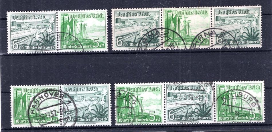 DR W123/26 All Combinations Luxury Stamped Postage Stamp (Example Image)