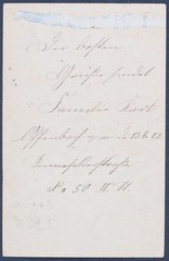 GERMANY 1912 ZEPPELIN, Airship „Schwaben“ Offenbach 14.6.12 com Flight Card LOOK