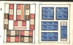 Croatia Specialized Stamp Collection on 40 Scott Pages, Blocks & Unlisted WWII
