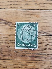Germany Stamp 6pf Used Green