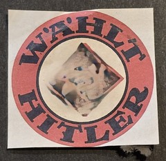Nazi Germany Postage Propaganda Stamp Label Third Reich WW2 Wahlt AH