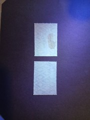Kiautschou 41 (Pair) 1.50 Dollar Yacht MLH / Very Fine Watermark!!! Rare!!!