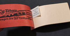 WW2 Nazi German NSDAP Third Reich Open Stamp Booklet w No Stamps Inside