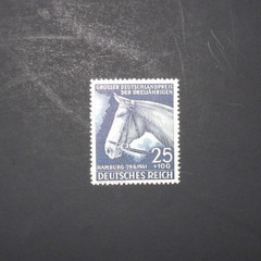 GERMANY SCOTT #B191 BLUE RIBBON HORSE RACE MNH SET OF 1