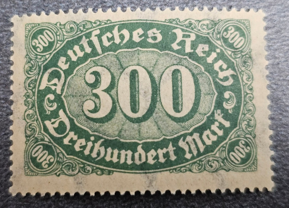 Stamp Germany Deutsches Reich 300 Mark 1922 Mi. Nr. 249 [🇩🇪39448]