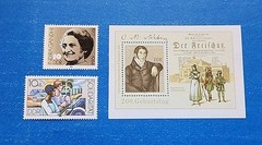 Germany-DDR Stamps, Scott 2576-2577, B199 Complete Sets MNH