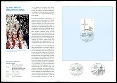 GERMANY FOLDER 2012/42 VATIKAN 2. VATIKANISCHES KONZIL VATICAN TAUBE PIGEON