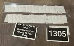 35 USED #1484 100pf Therese Giehse value $12 look 1305
