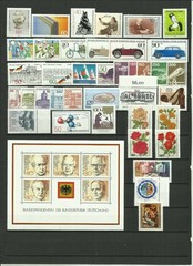 WEST GERMANY FRG 1980 – 1984 MNH COMPLETE collection genuine year set all stamps