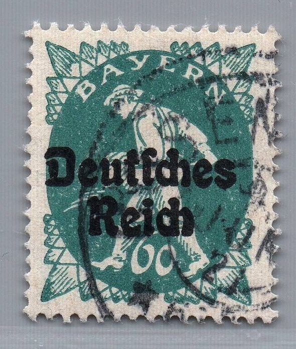 German Reich Michel No. 126 AF XI stamped and inspected