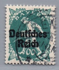 German Reich Michel No. 126 AF XI stamped and inspected