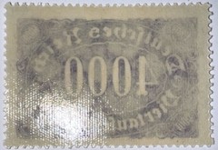 Travelstamps: 1922 Germany Stamps Deutsches Reich 4000 M / Mi. Nr. 255 MOGNH