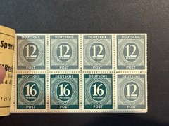 Germany # 539a & 544a MNH Complete Booklet* 2024 Scott Catalogue Value $ 41.00