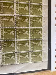 Germany whole sheet mnh Peace Dove 1DM some of the perfs have separated