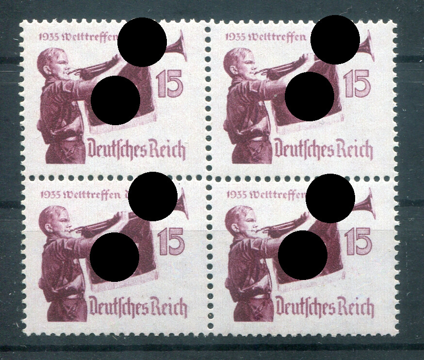 DR-3.Reich 585x Block of Four MNH Mint (T4152