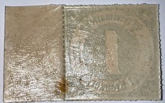 TRAVELSTAMPS: 1859 THURN AND TAXIS, 1 KREUZER, MINT ORIGINAL GUM NH
