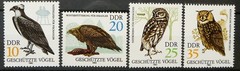 Germany DDR stamps – Protected Birds_1982 – MNH.