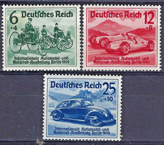 Germany Third Reich Mi# 686-688 MH Motor Show, Berlin 1939 *