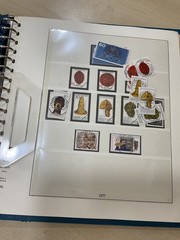 German stamps. 1973 – 1977 colour preprinted Linder album. Used. C409