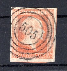 Prussia Number Plate 505 GOGOLIN On 1 Perfectly Shaped (DA4313)
