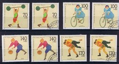 Bund MiNr 1499 – 1502 mint and used surcharge welfare