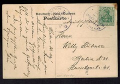 1912 Germany Kriegsmarine SMS Condor Postcard Cover Rabaul New Guinea