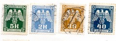 Bohemia Moravia WWII Occupation Stamp Lot Officials Postage Due Newspaper 29